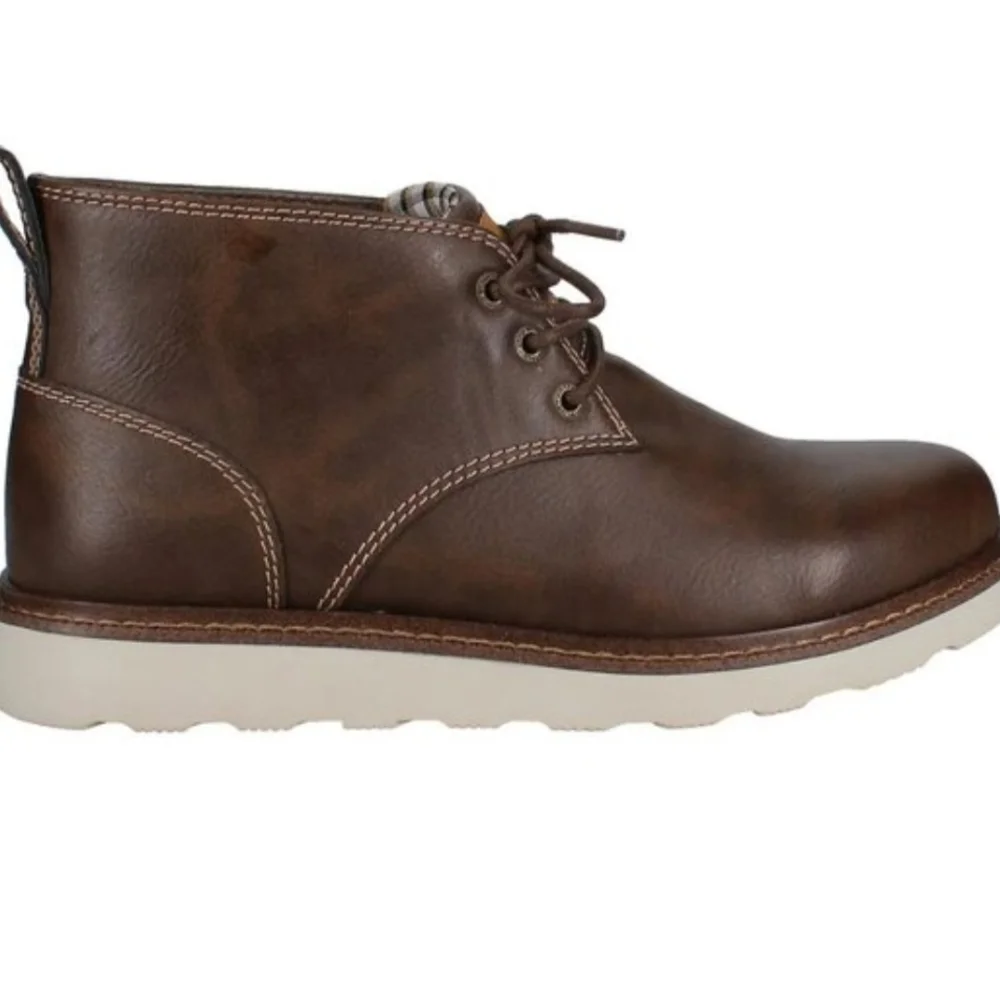 Buffalo David Bitton Metcalf Brown Chukka Boots Men Size 10 NWT Office Athlesure